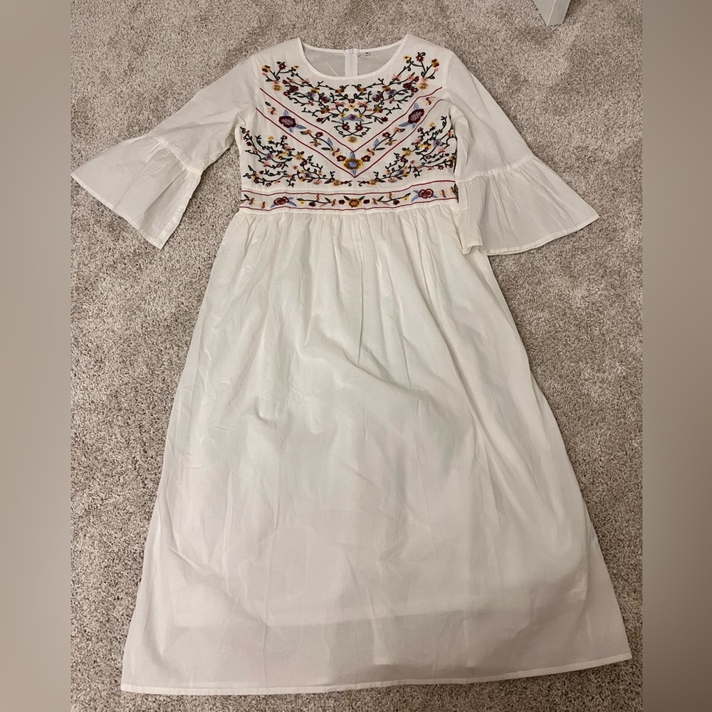 Boho Floral Maxi Dress